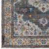 Success Anisah Distressed Floral Vintage Medallion 8x10 Area Rug by Modway| Gray