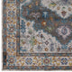 Success Anisah Distressed Floral Vintage Medallion 8x10 Area Rug by Modway| Gray