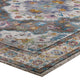 Success Anisah Distressed Floral Vintage Medallion 8x10 Area Rug by Modway| Gray
