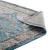 Success Anisah Distressed Floral Vintage Medallion 8x10 Area Rug by Modway| Blue