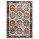 Entourage Odile Distressed Floral Moroccan Trellis 8x10 Area Rug by Modway| Blue