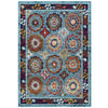 Entourage Odile Distressed Floral Moroccan Trellis 5x8 Area Rug - No Shipping Charges