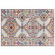 Entourage Khalida Distressed Floral Lattice 8x10 Area Rug by Modway| Gray