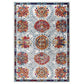 Entourage Kensie Distressed Floral Moroccan Trellis 5x8 Area Rug - No Shipping Charges