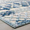 Reflect Giada Abstract Diamond Moroccan Trellis 5x8 Indoor/Outdoor Area Rug by Modway| Blue