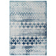 Reflect Giada Abstract Diamond Moroccan Trellis 8x10 Indoor/Outdoor Area Rug by Modway| Blue