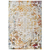 Reflect Primrose Ornate Floral Lattice 5x8 Indoor/Outdoor Area Rug by Modway| Blue
