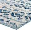 Reflect Takara Abstract Diamond Moroccan Trellis 5x8 Indoor and Outdoor Area Rug by Modway| Blue