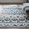 Reflect Takara Abstract Diamond Moroccan Trellis 5x8 Indoor and Outdoor Area Rug by Modway| Blue