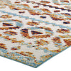 Reflect Takara Abstract Diamond Moroccan Trellis 5x8 Indoor and Outdoor Area Rug by Modway| Blue