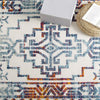 Reflect Nyssa Distressed Geometric Southwestern Aztec 5x8 Indoor/Outdoor Area Rug - No Shipping Charges