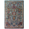 Tribute Every Distressed Vintage Floral 5x8 Area Rug by Modway| Blue