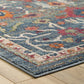 Tribute Every Distressed Vintage Floral 8x10 Area Rug - No Shipping Charges