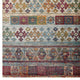 Tribute Nala Distressed Vintage Floral Lattice 5x8 Area Rug by Modway| Gray