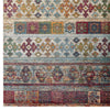 Tribute Nala Distressed Vintage Floral Lattice 5x8 Area Rug - No Shipping Charges