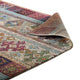 Tribute Nala Distressed Vintage Floral Lattice 5x8 Area Rug by Modway| Gray