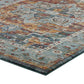 Tribute Diantha Distressed Vintage Floral Persian Medallion 5x8 Area Rug - No Shipping Charges