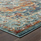 Tribute Diantha Distressed Vintage Floral Persian Medallion 5x8 Area Rug - No Shipping Charges