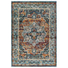 Tribute Diantha Distressed Vintage Floral Persian Medallion 5x8 Area Rug - No Shipping Charges