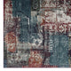 Tribute Elowen Contemporary Modern Vintage Mosaic 5x8 Area Rug by Modway| Blue