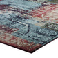 Tribute Elowen Contemporary Modern Vintage Mosaic 5x8 Area Rug - No Shipping Charges