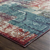 Tribute Elowen Contemporary Modern Vintage Mosaic 5x8 Area Rug - No Shipping Charges