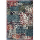 Tribute Elowen Contemporary Modern Vintage Mosaic 5x8 Area Rug - No Shipping Charges