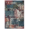 Tribute Elowen Contemporary Modern Vintage Mosaic 5x8 Area Rug by Modway| Blue