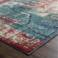 Tribute Elowen Contemporary Modern Vintage Mosaic 8x10 Area Rug - No Shipping Charges