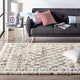 Skadi Rainbow Diamond Shag Area Rug by Modway| Gray