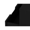 Rockefeller 1.0 Mid-Century- Modern Nightstand with 1-Drawer in Black MHC-101GMC2