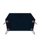 Rockefeller Mid-Century- Modern Dresser with 3- Drawers in Tatiana Midnight Blue MHC-103GMC4