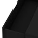 Rockefeller Mic Century- Modern Dresser and Nightstand with Drawers- Set of 2 in Black MHC-104GMC2
