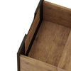 Rockefeller Mic Century- Modern Dresser and Nightstand with Drawers- Set of 2 in Nature and Textured Grey MHC-104GMC7