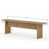 NoMad 67.91 Rustic Country Dining Bench in Nature MHC-123GMC77