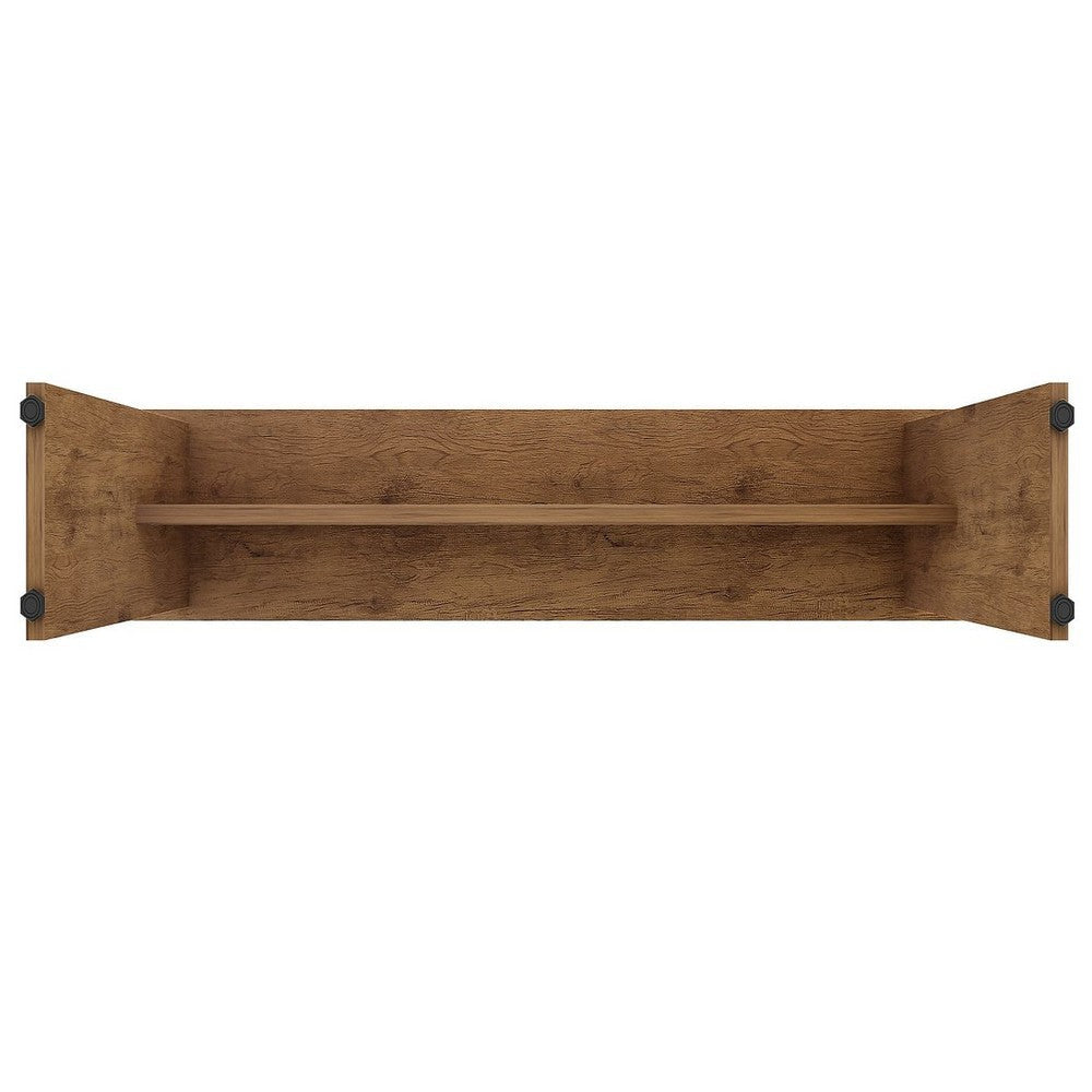 NoMad 67.91 Rustic Country Dining Set of 3 in Nature MHC-126GMC77