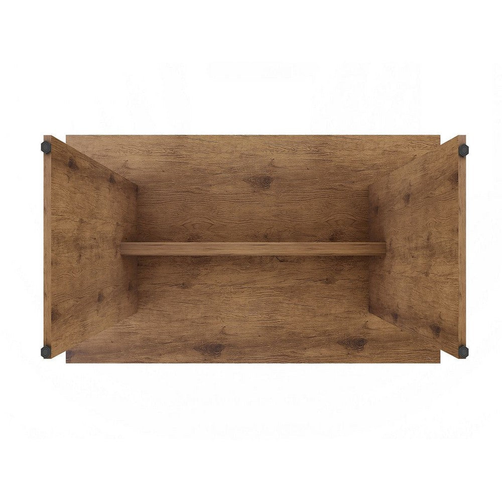 NoMad 67.91 Rustic Country Dining Set of 3 in Nature MHC-126GMC77