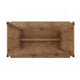 NoMad 67.91 Rustic Country Dining Set of 3 in Nature MHC-126GMC77