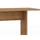 NoMad 67.91 Rustic Country Dining Set of 3 in Nature MHC-126GMC77
