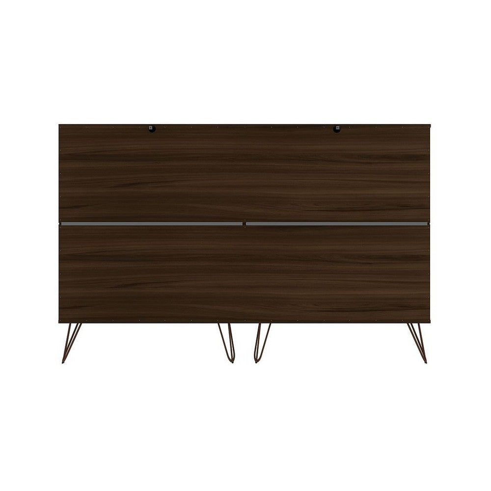 Rockefeller 3-Piece Brown Dresser and Nightstand Set MHC-178GMC5