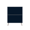 Rockefeller Tatiana Midnight Blue 5-Drawer Dresser and 2-Drawer Nightstand Set MHC-179GMC4