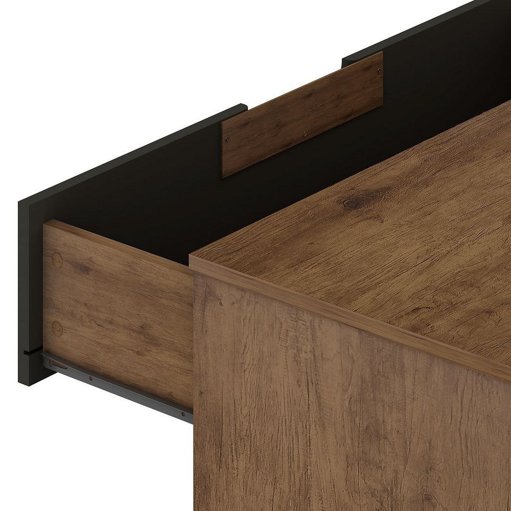 Rockefeller Nature and Texture Grey 5-Drawer Dresser and 2-Drawer Nightstand Set MHC-179GMC7