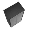 Fortress Textured Metal 75.4’’ Garage Cabinet with 4 Adjustable Shelves in Grey MHC-1GMCF