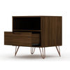 Rockefeller 1-Drawer Brown Nightstand (Set of 2) MHC-2-101GMC5