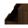 Rockefeller 1-Drawer Brown Nightstand (Set of 2) MHC-2-101GMC5