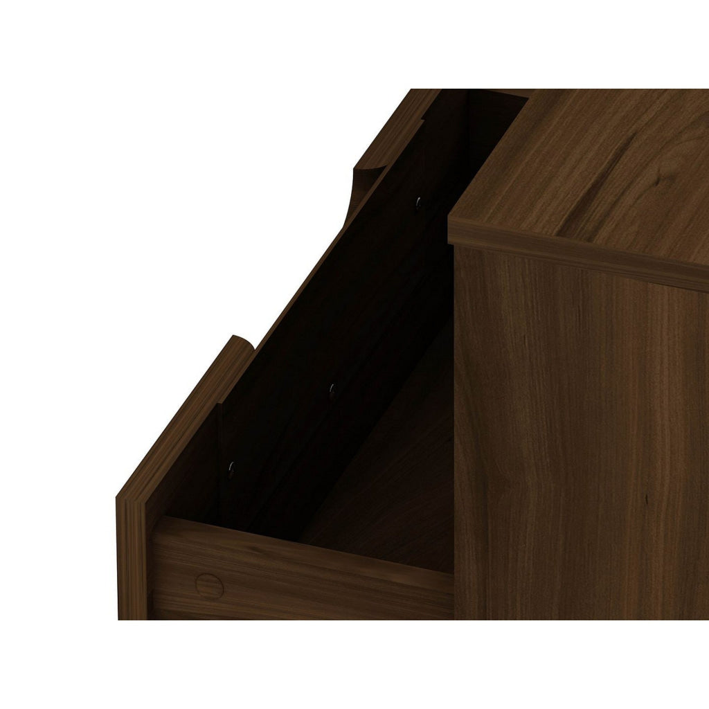 Rockefeller 1-Drawer Brown Nightstand (Set of 2) MHC-2-101GMC5