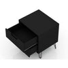 Rockefeller 2-Drawer Black Nightstand (Set of 2) MHC-2-102GMC2