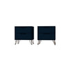 Rockefeller 2-Drawer Tatiana Midnight Blue Nightstand (Set of 2)