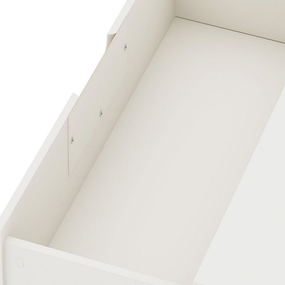 Rockefeller 3-Drawer White Dresser (Set of 2) MHC-2-103GMC1