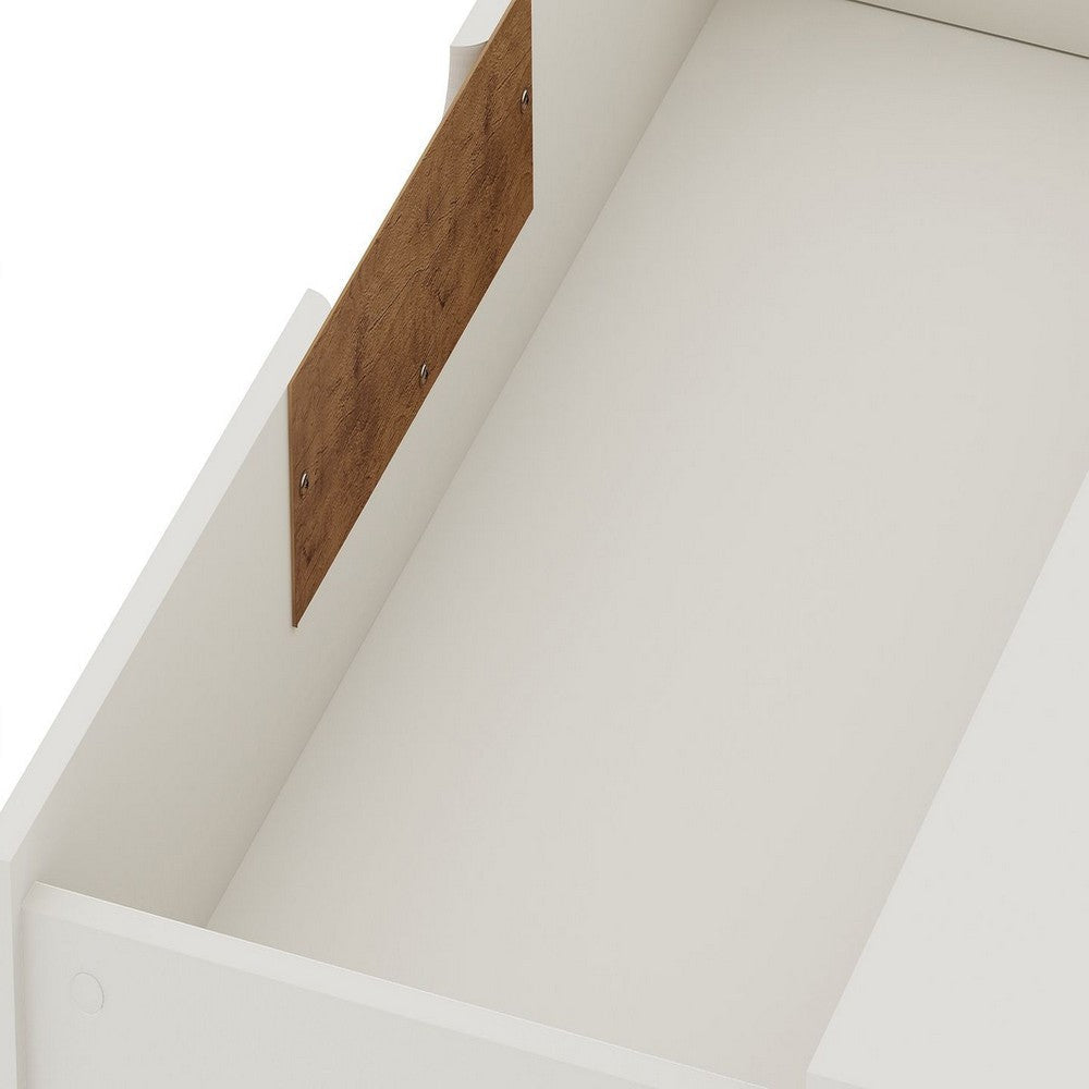 Rockefeller 3-Drawer Off White Dresser (Set of 2) MHC-2-103GMC8